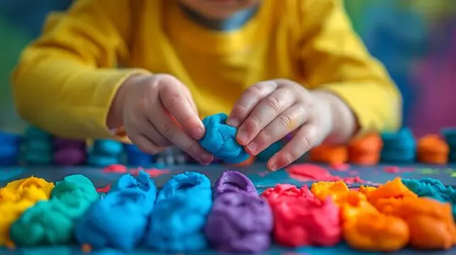 دنیای رنگارنگ خمیربازی: خلاقیت و شادی برای کودکان