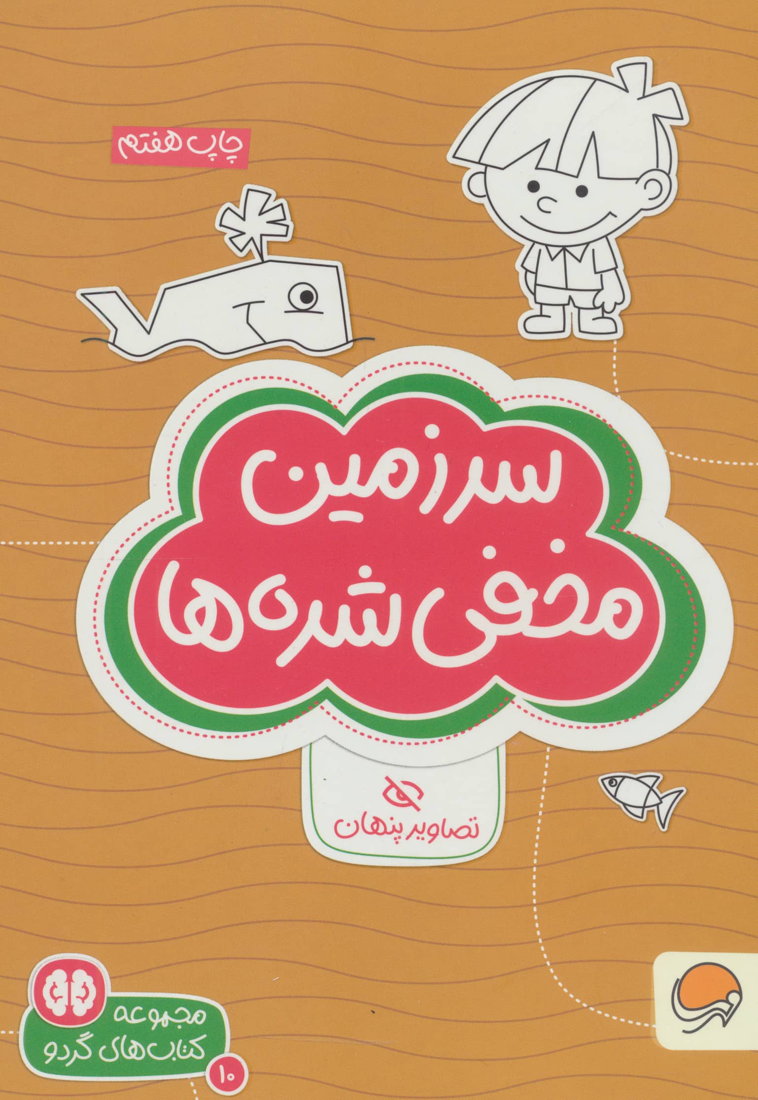 کتاب های گردو10 (سرزمین مخفی شده ها:تصاویر پنهان)،(شمیز،جیبی،مهرسا)