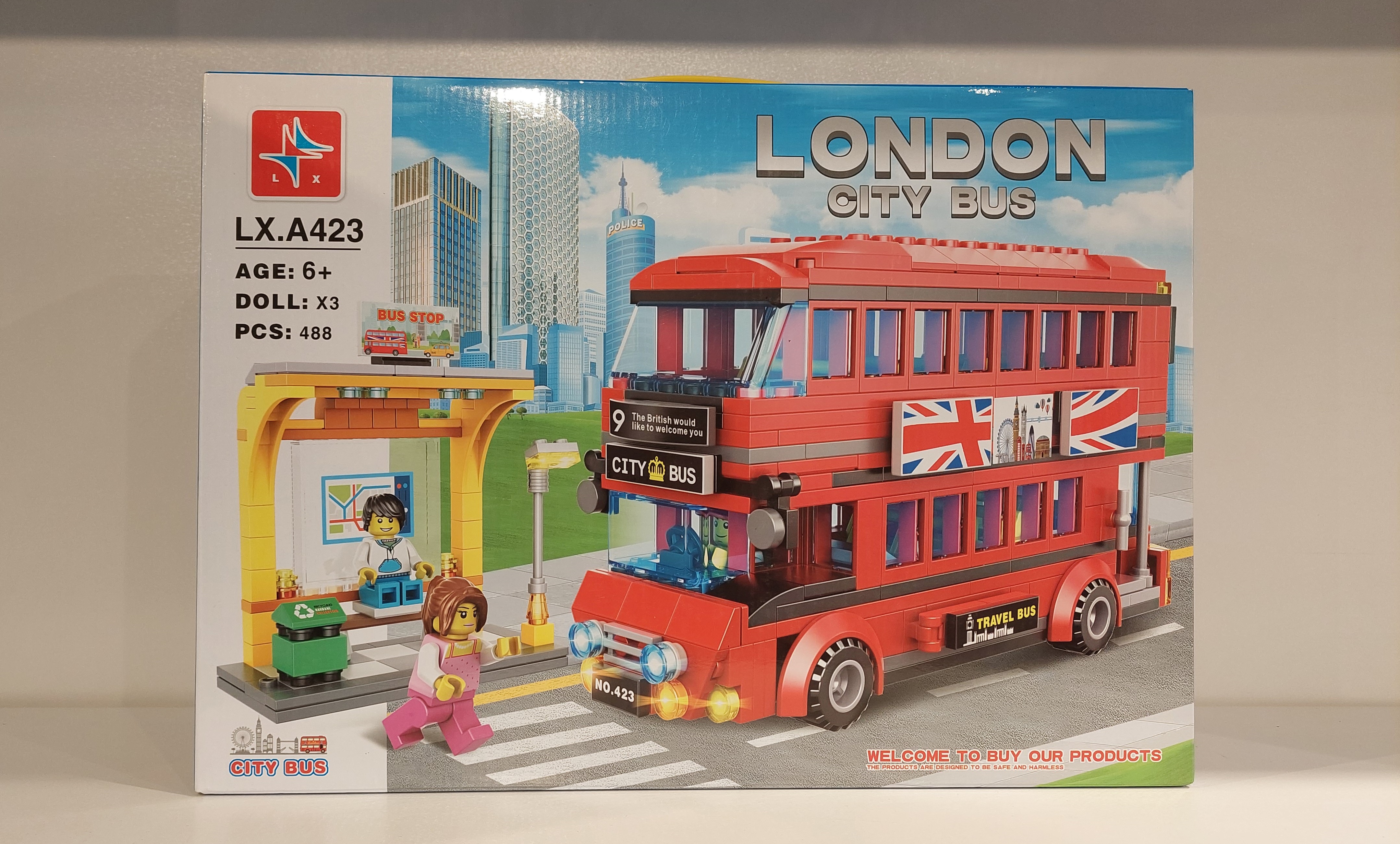لگو-اتوبوس-لندن-کد-423