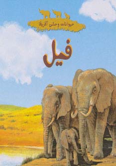 حیوانات وحشی آفریقا (فیل)،(گلاسه،خشتی کوچک،شهر قلم)