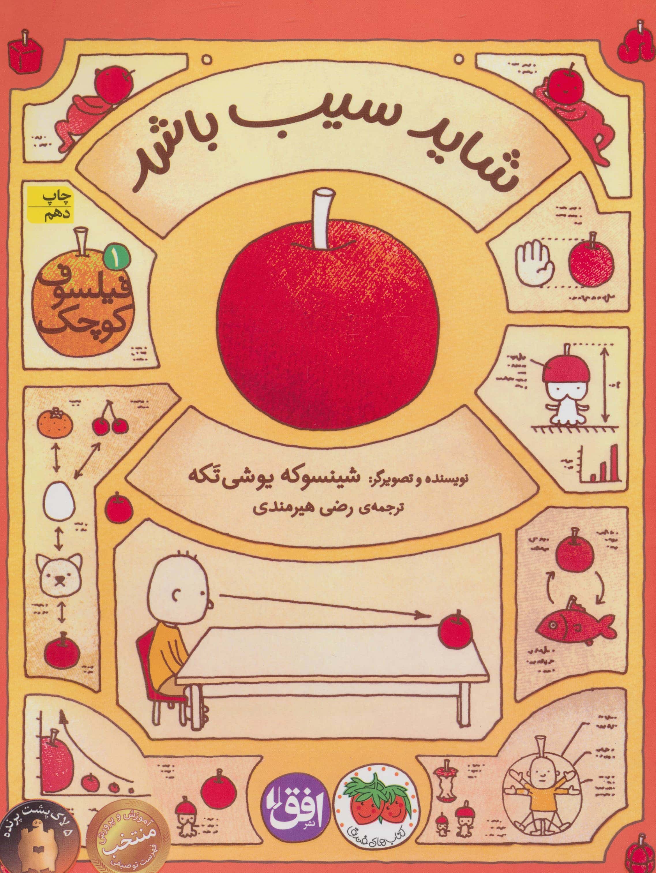 فیلسوف کوچک 1 (شاید سیب باشد)،(گلاسه،منگنه ای،شمیز،رحلی،افق)