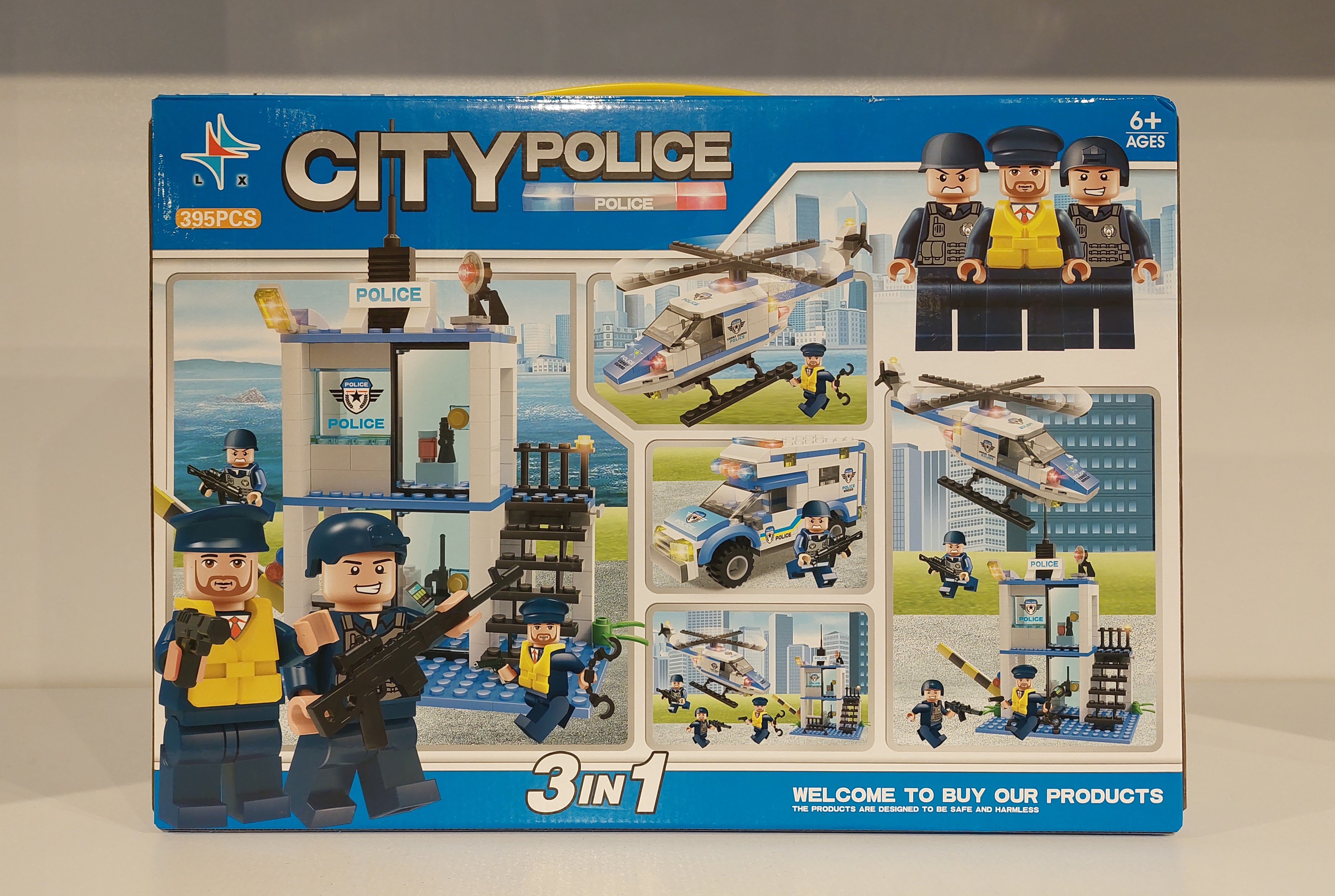 لگو-شهر-پلیس-3-در-1-lx-کد-lxa337