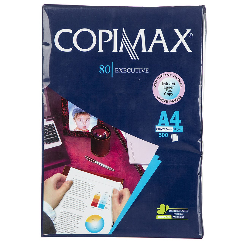 کاغذ A4 بسته 10 برگی کپی مکس COPYMAX