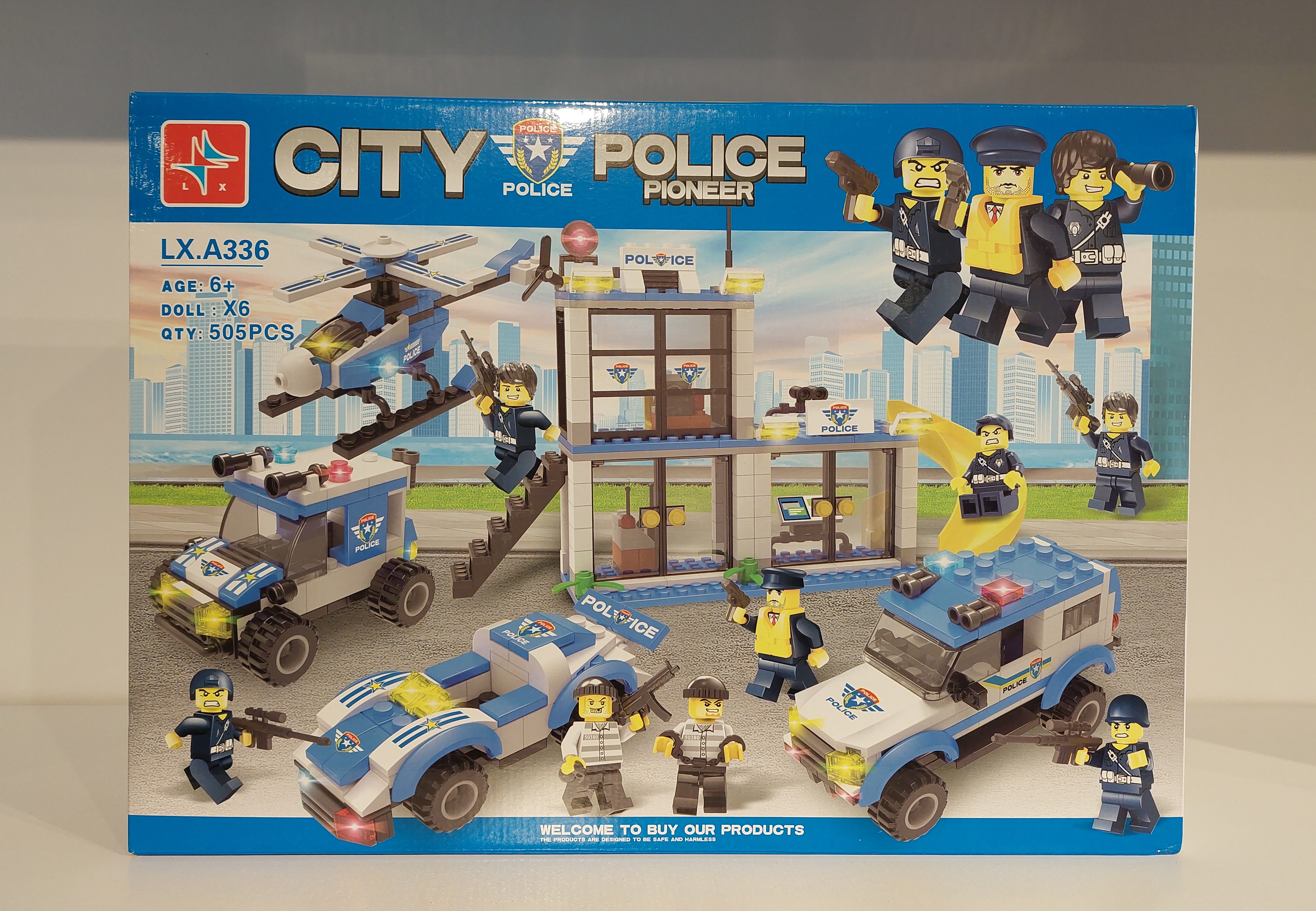 لگو-505-قطعه-شهر-پلیس-کد-lx.a336